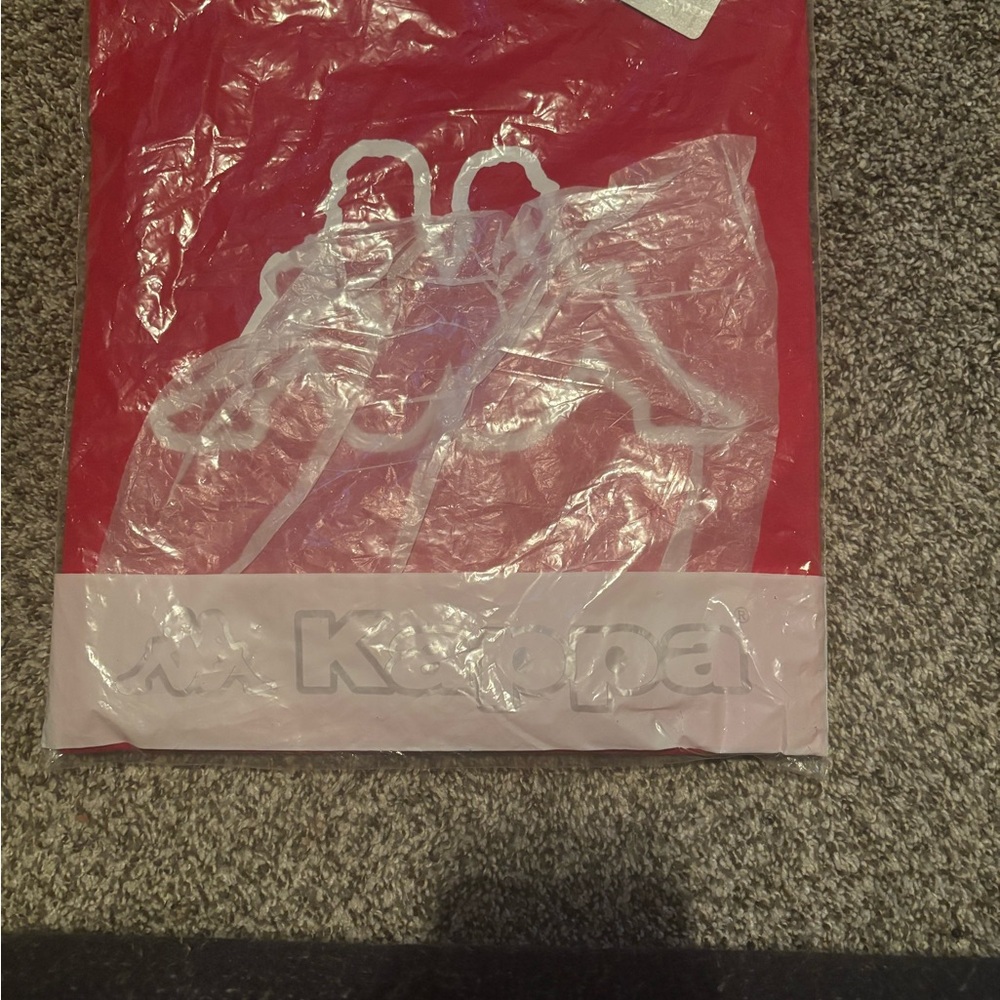 Kappa Red T-Shirt with Logo